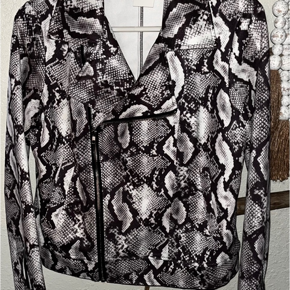 Snakeskin print Blazer